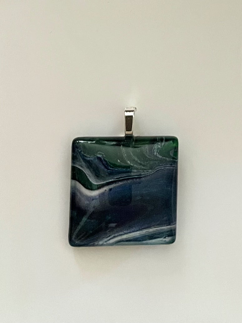 Tranquility (blue, green) Pendant TR122