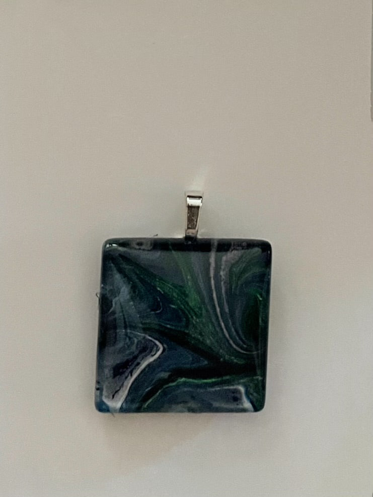 Tranquility (blue, green) Pendant TR120