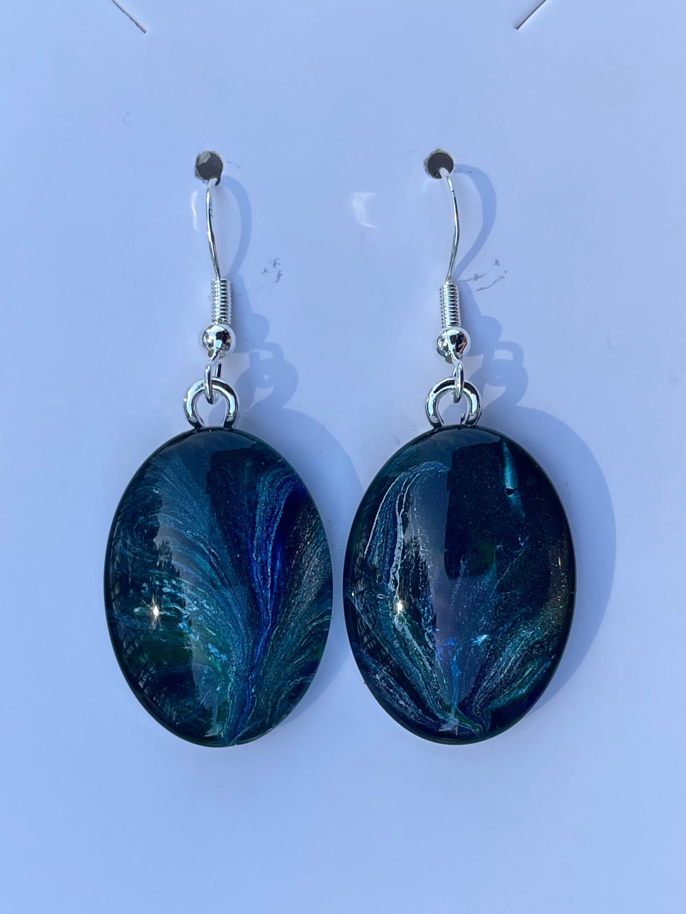 Tranquility (blue, green) Earrings TR169