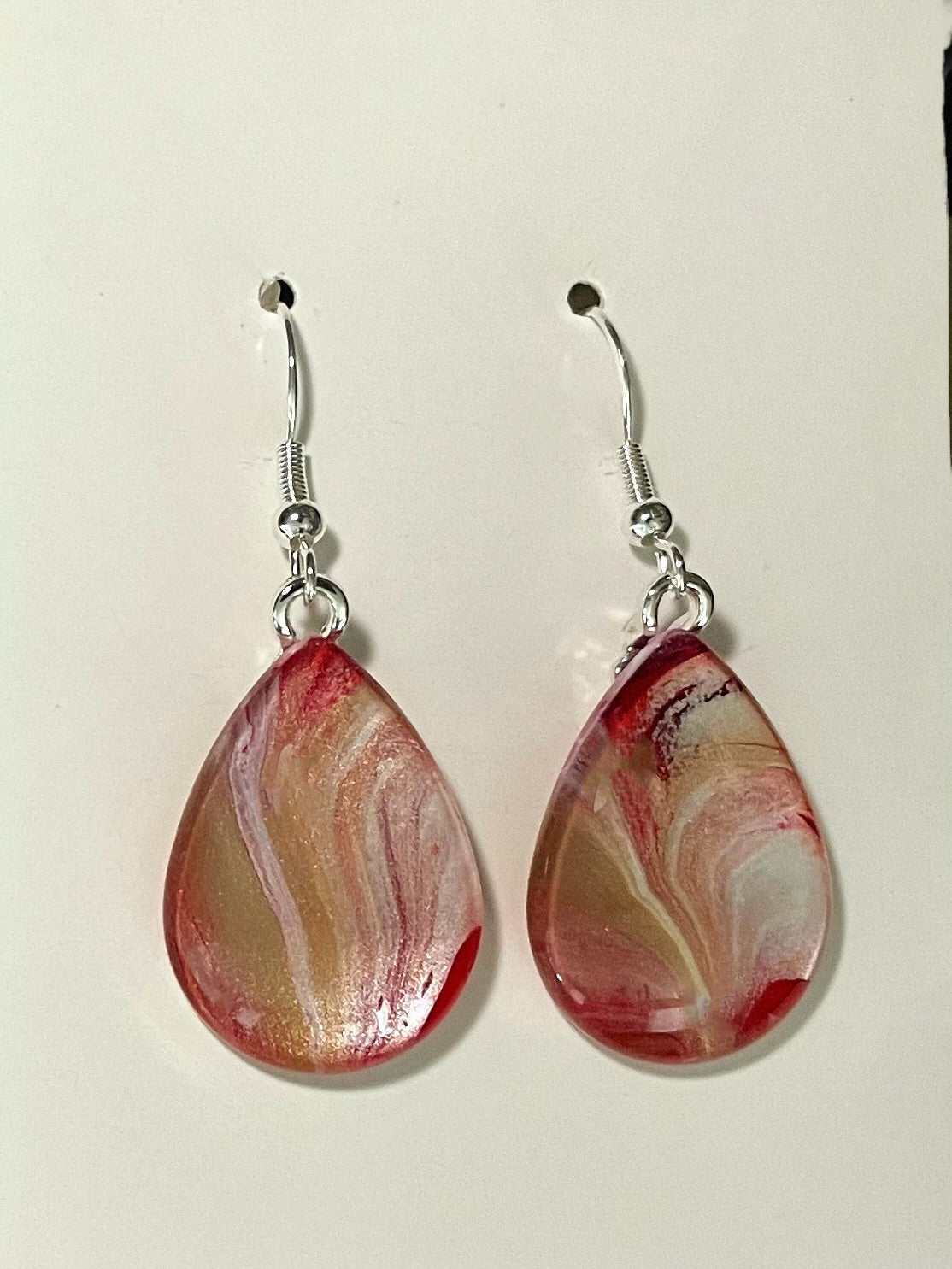 Rosewood Collection (peach, pink, red) Earrings RW158